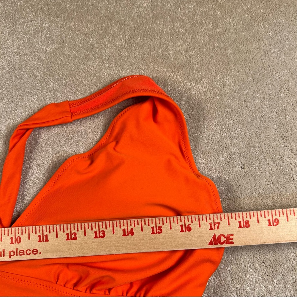 Old‎ Navy One Piece Swimsuit Orange Cross Back NWT Women's XL - Picture 9 of 11